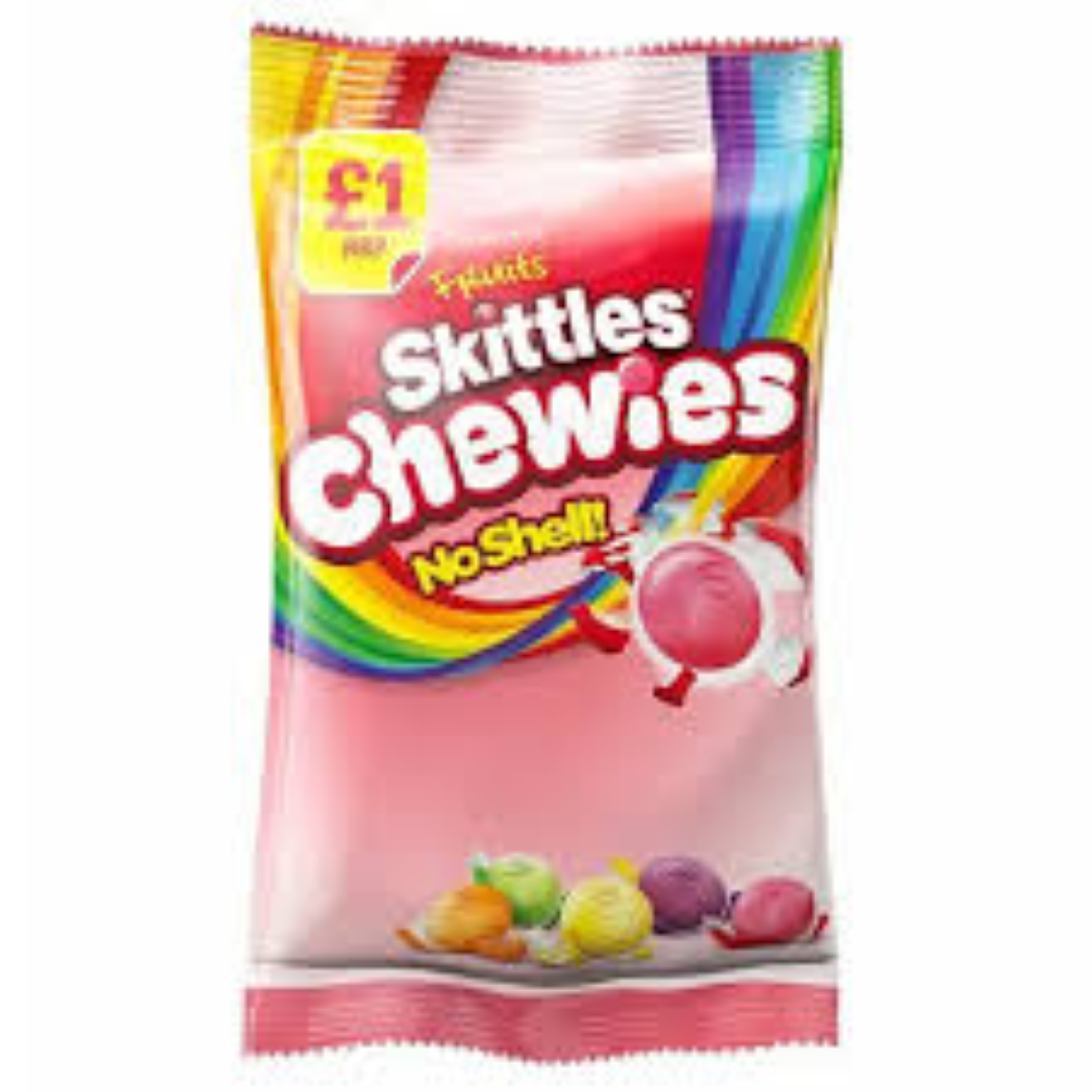 SKITTLES CHEWIES 125G
